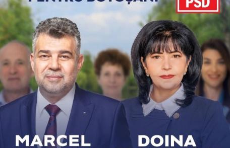 Marcel Ciolacu președinte și PSD la guvernare reprezintă garanția creșterii veniturilor botoșănenilor și continuarea investițiilor pentru județul Boto