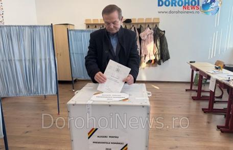 Dorin Alexandrescu, primarul municipiului Dorohoi, a votat pentru dezvoltare economică și pace socială