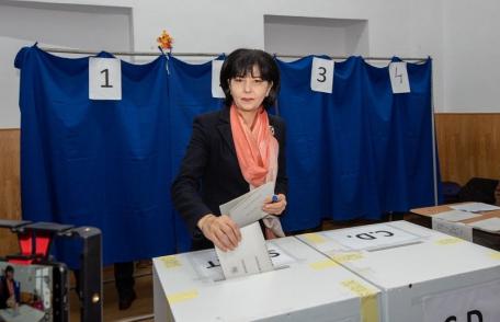 Doina Federovici: „Am votat pentru cei care pot asigura echilibrul în Parlament și în Guvern” - FOTO