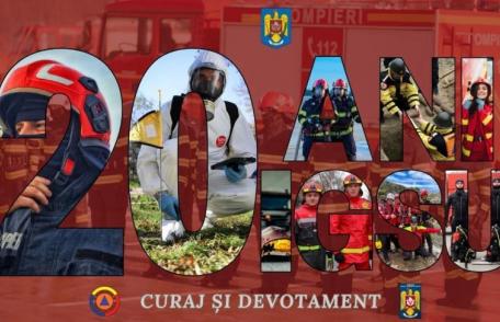 20 de ani de la înființarea Inspectoratul General pentru Situații de Urgență și a ISU Botoșani 