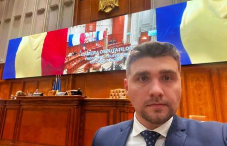 Eduard Mititelu: „Astăzi am făcut primul pas în activitatea din Camera Deputaților!”