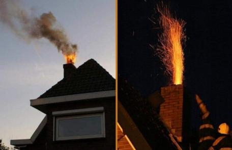 ISU Botoșani: Curățați coşul de fum: pericol de incendiu