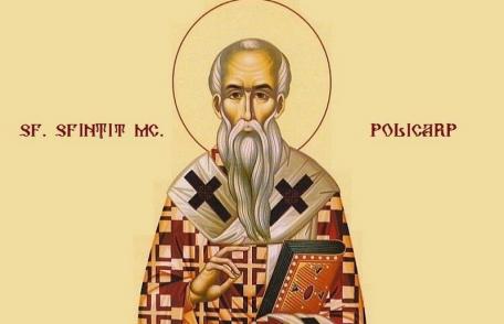 SINAXAR – 23 Februarie – Sf. Sfinţit Mc. Policarp, Episcopul Smirnei; Sf. Cuv. Gorgonia