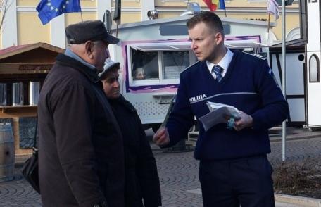 Acțiune a polițiștilor botoșăneni pentru prevenirea furturilor din buzunare