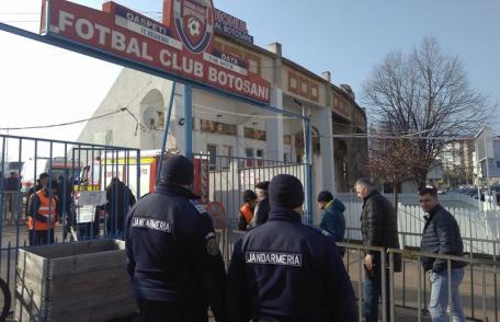 Jandarmii botoșăneni vor asigura ordinea la meciul internațional de rugby de pe Stadionul Botoșani 