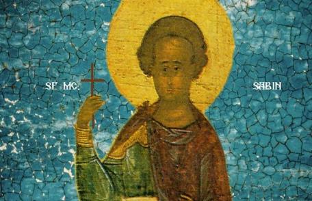 SINAXAR – 16 Martie – Sf. Mc. Sabin Egipteanul (Duminica a II-a din Post-a Sf. Ier. Grigorie Palama)