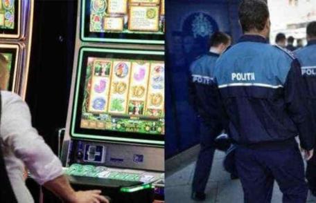 Sălile de jocuri de noroc verificate de polițiști 