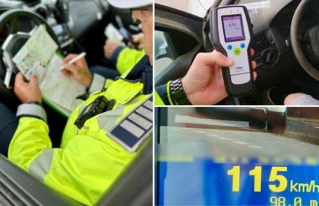Acțiune a polițiștilor pentru prevenirea accidentelor produse pe fondul vitezei excesive