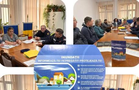 Pregătire pentru gestionarea situațiilor de urgență la Broscăuți