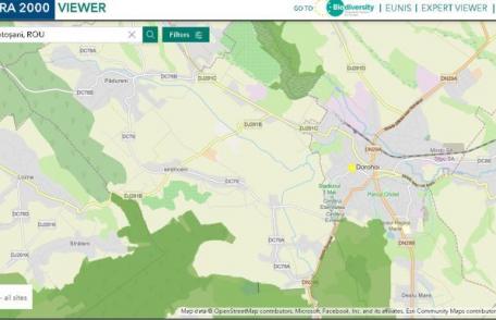 Primăria Dorohoi: Suprafețe din teritoriul municipiului se suprapun cu arii naturale protejate