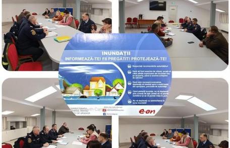 Exercițiu de verificare a modului de gestionare a unei situații de urgență de către autoritățile locale