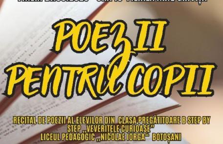 „Poezii pentru copii” – Ziua Internațională a Poeziei la Bibliotecă
