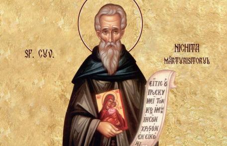 SINAXAR – 3 Aprilie – Sfinţii Cuvioşi Nichita Mărturisitorul şi Ilirie