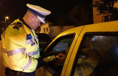 Șofer băut, scos din trafic de polițiști