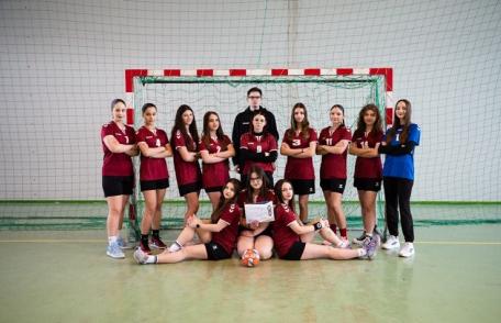 Echipa Liceului „Regina Maria” Dorohoi, Locul II la faza județeană a ONSȘ la handbal feminin