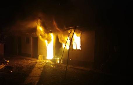 Tragedie la Românești: bărbat decedat în urma unui incendiu