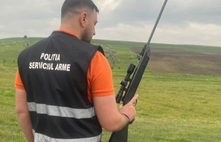 Două arme confiscate de polițiști
