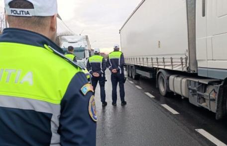 Acțiunea „TRUCK & BUS” desfășurată de polițiștii rutieri botoșăneni