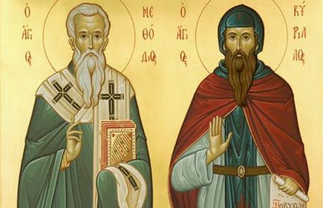 SINAXAR – 11 Mai – Sfântul Ierarh Metodie şi Sfântul Cuvios Chiril, luminătorii slavilor