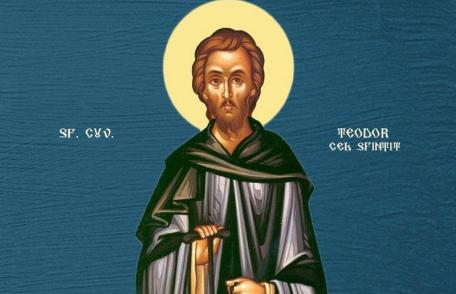 SINAXAR – 16 Mai – Sf. Cuv. Teodor cel Sfinţit; Sf. Cuv. Sila, Paisie şi Natan de la Sihăstria Putnei