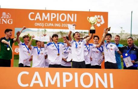 Rezultat istoric pentru Liceul cu Program Sportiv Botoșani: campioni naționali la ONSȘ FOTBAL – CUPA ING!