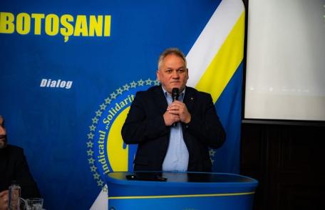 Prefectul Dan Nechifor prezent la conferința organizată de Sindicatul „Solidaritatea Sanitară”