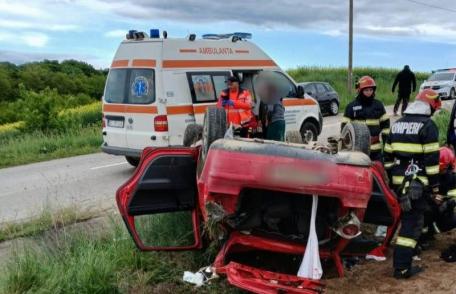 Trei tinere au ajuns la spital în urma unui accident produs pe un drum din Baranca