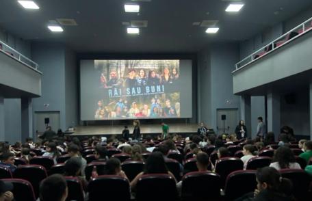Lansare de film pentru micii dorohoieni