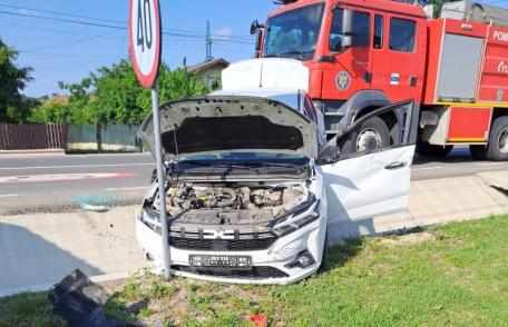 Accident rutier în Copălău anunțat prin sistemul eCall