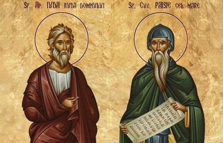 SINAXAR – 19 Iunie – Sfântul Apostol Iuda, rudenia Domnului; Sfântul Cuvios Paisie cel Mare 