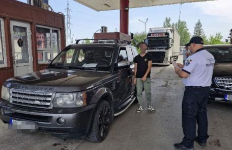 Mașină radiată în Letonia, reapare la granița cu R. Moldova