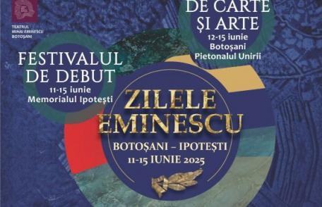 Festivalul de Debut (ediția a 3-a) din cadrul Zilelor Eminescu, organizat de Memorialul Ipotești