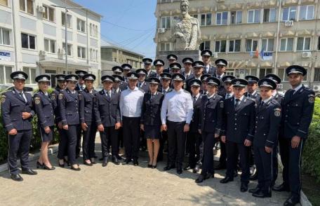 I.P.J. Botoșani îți mărește echipa. 30 de absolvenți ai școlilor de poliție își încep astăzi activitatea