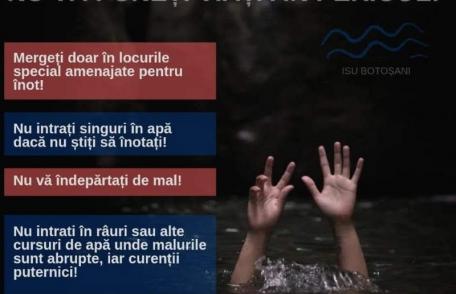 Nu îți risca viața: măsuri de prevenire a înecului!