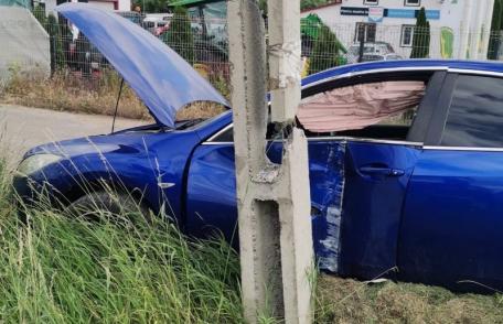 Copil de 4 ani rănit în urma unui accident rutier produs la ieșirea din Botoșani