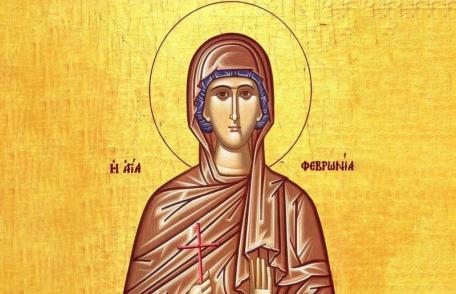 SINAXAR – 25 Iunie – Sf. Cuv. Mc. Fevronia; Sf. Mc. Orentieşifraţii săi; Sf. Mc. Livia