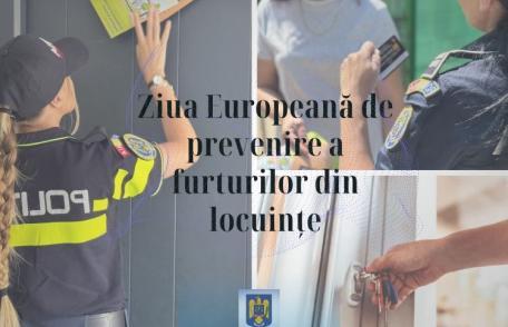 Ziua europeană de prevenire a furturilor din locuințe