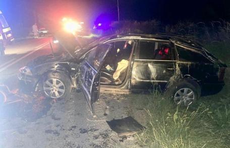 Patru tineri au ajuns la spital în urma unui accident rutier produs la Cristinești