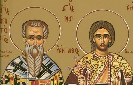 SINAXAR – 3 Iulie – Sfântul Mucenic Iachint; Sfântul Ierarh Anatolie, Patriarhul Constantinopolului