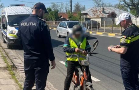 Peste 40 de amenzi aplicate în cadrul unei acțiuni organizată pentru prevenirea indisciplinei pietonilor și bicicliștilor