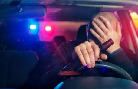 Depistat sub influența alcoolului la volan și fără permis. Bărbatul a încercat să se sustragă controlului polițiștilor