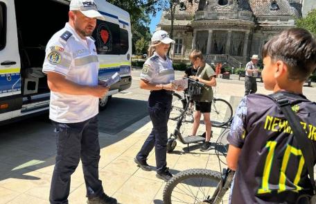 Activități preventive desfășurate de polițiștii rutieri