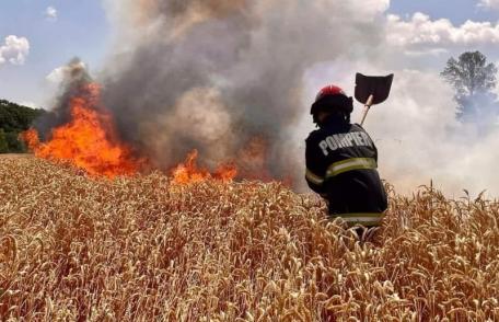 Măsuri de prevenire a incendiilor în timpul campaniei de recoltare a cerealelor păioase