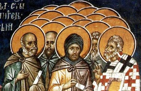 SINAXAR – 16 Iulie – Sf. Sfinţit Mc. Atinoghen cu cei 10 ucenici ai lui; Sf. Mc. Iulia
