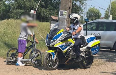 Pe jos, pe două roți sau cu trotineta. Amenzi de aproximativ 4.000 lei într-o singură zi