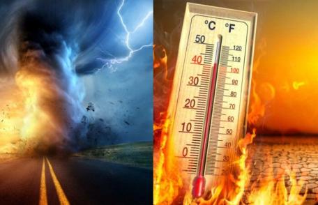 Urmează nopți tropicale și furtuni violente. Unde vor fi 42°C în weekend