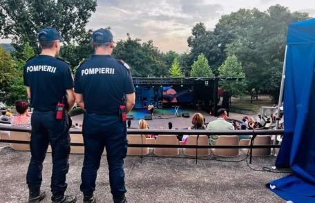 Pompierii prezenți la Festivalul Național de Muzică „Seri Melancolice Eminesciene”