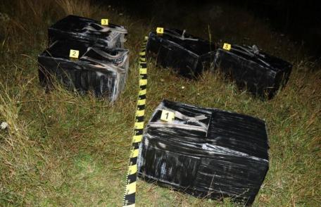 Țigări de contrabandă confiscate cu focuri de armă de polițiștii de frontieră botoșăneni