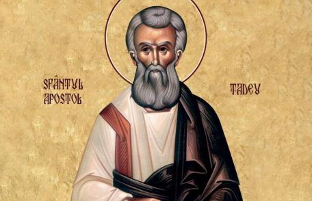 SINAXAR – 21 August – Sf. Ap. Tadeu; Sf. Mc. Donat, Romul, Silvan şi Venust