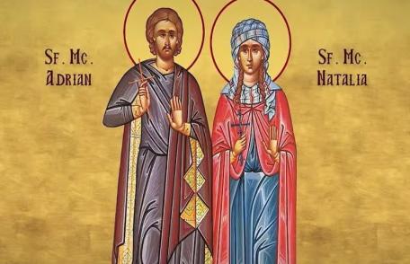 SINAXAR – 26 August – Sfinţii Mucenici Adrian şi Natalia, soţia sa